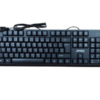 JEDEL K29 USB Black Office Keyboard With Bangla