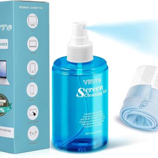 Screen Cleaner Kit for LED & LCD TV, Computer Monitor, Laptop, Any Mobile Screens-200 ml.